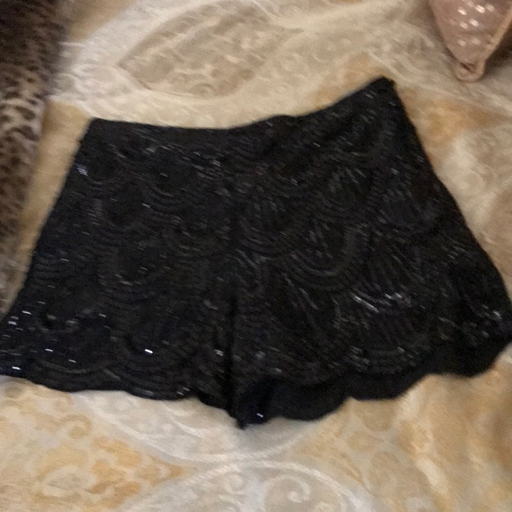 Beautiful sequined shorts